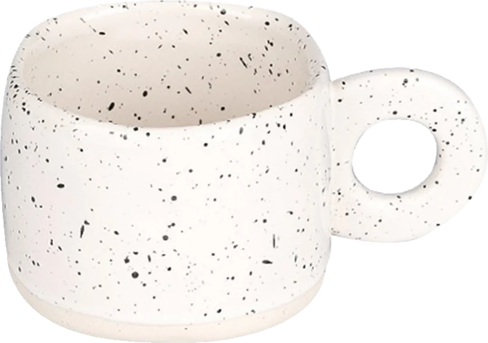 Speckle ring mug