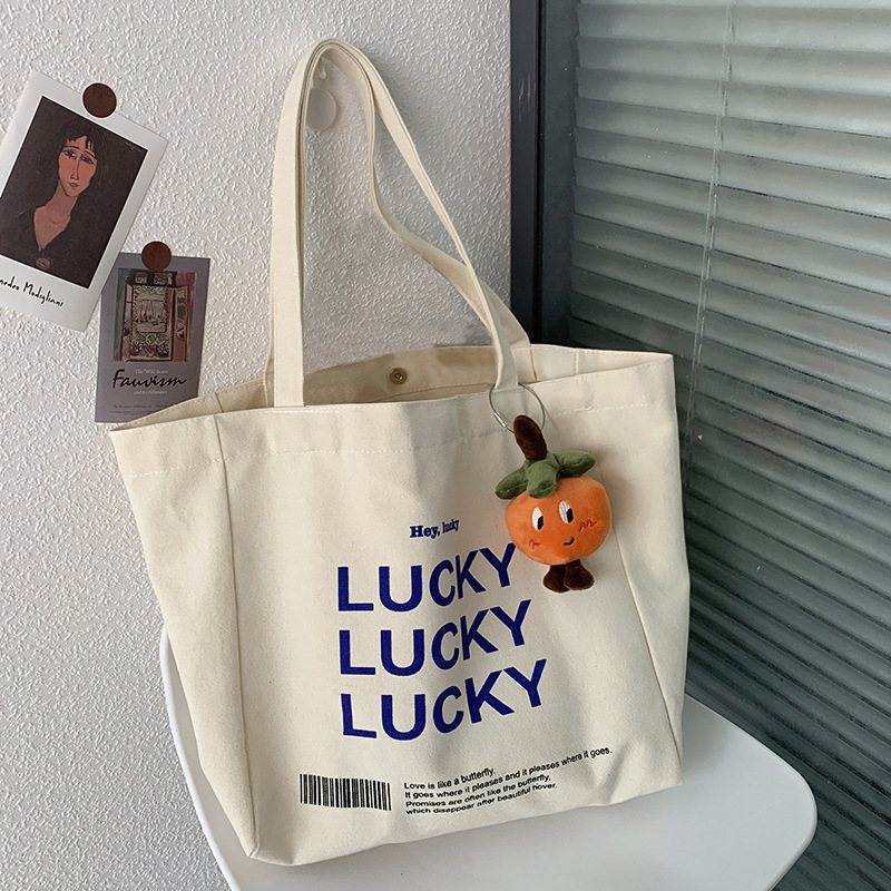 LUCKY canvas tote, photo 2