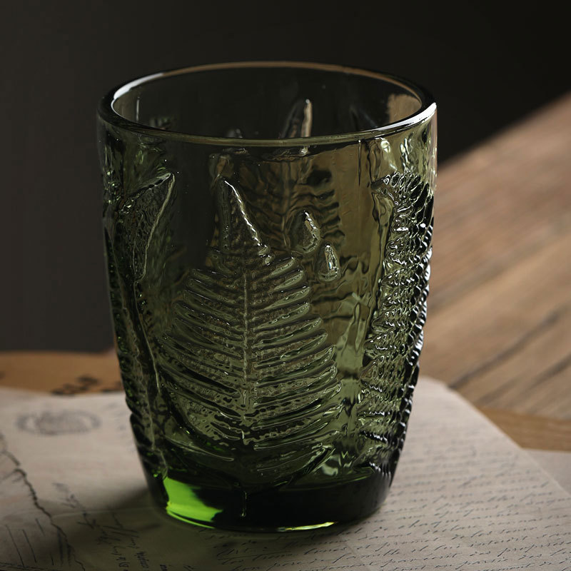 Fern glass tumbler, photo 2