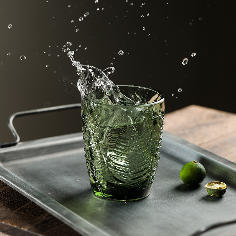 Fern glass tumbler, photo 3