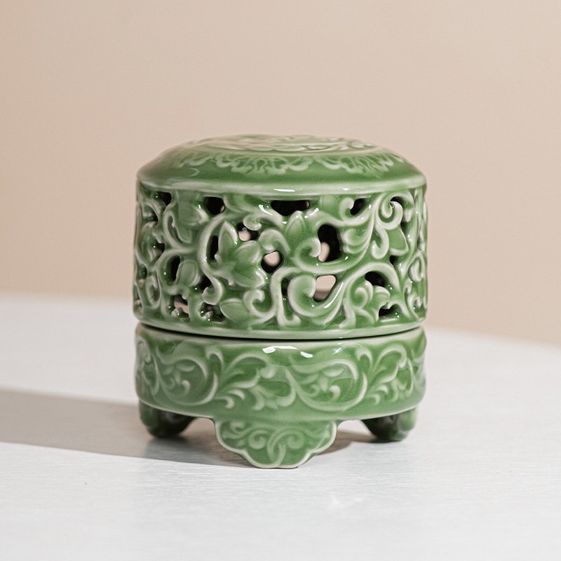 Censer, celadon clouds