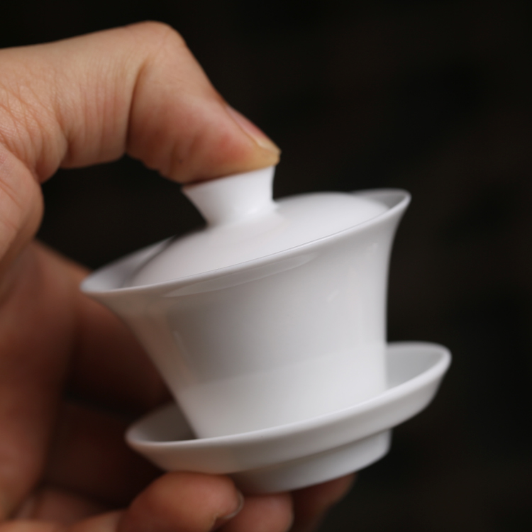Mini gaiwan, white, photo 2