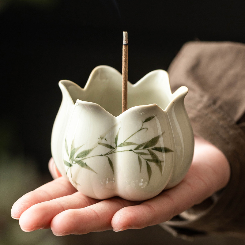 Incense burner, fern, photo 2