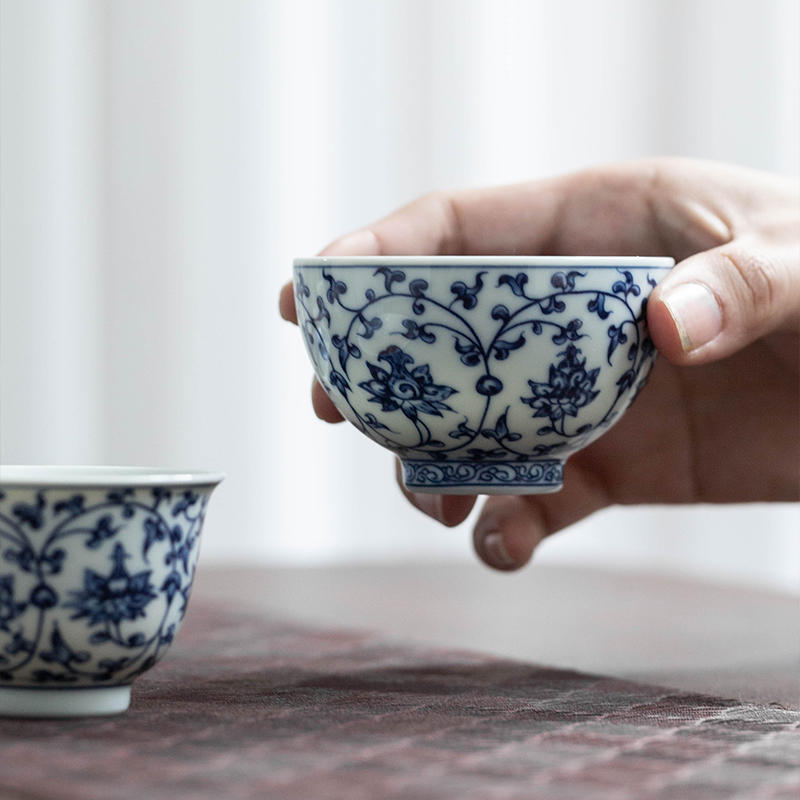 Lotus-scroll tea cup, photo 3