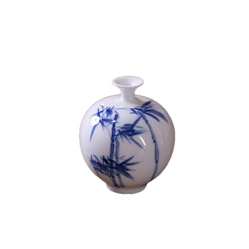 Globe vase, bamboo, photo 3
